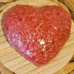 💗 CLEARANCE! ONLY $1 PINK HEART CANDLE 🕯