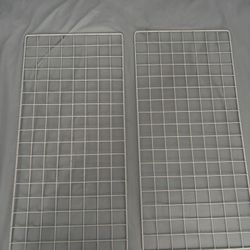 White Wire Grid Panels 