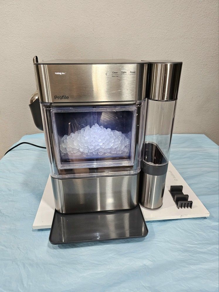 opal 2.0 ultra nugget ice maker – stainless | u2-02