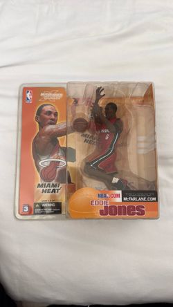 Miami Heat Eddie Jones McFarlane series 3 red uniform BRAND NEW IN BOX