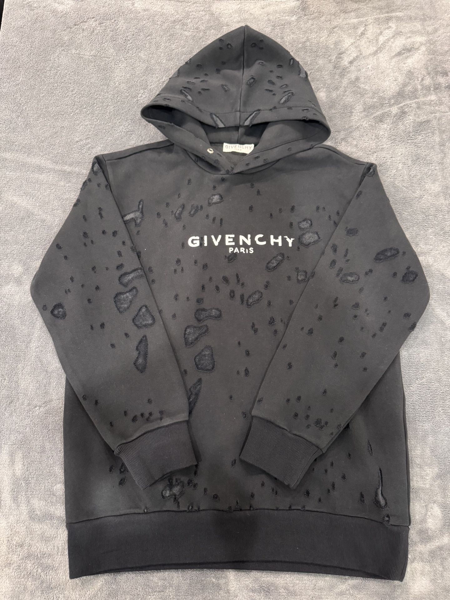 Givenchy Distressed Hoodie