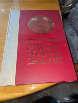 Reader's Digest Great World Atlas Hardcover Book