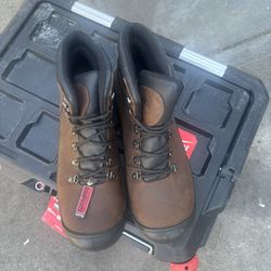 Rocky Work Boots With Front Metal 
