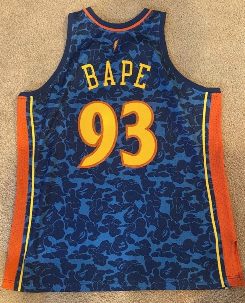 Golden State Warriors x BAPE NBA Jersey