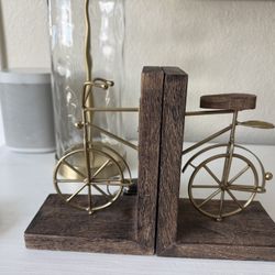Bicycle Book Ends 