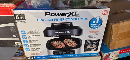 PowerXL Grill Air Fryer Combo Plus 6Qt