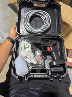 BATTERY Power washer!! New!