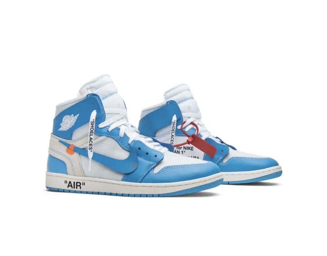 Off-White x Air Jordan 1 Retro High OG 'UNC'