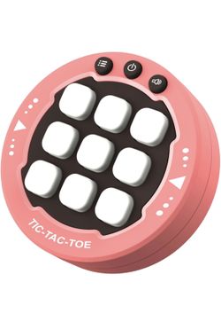 New Red Electronic Portable Tic Tac Toe Travel/Family Board Games For Kids 3+Or Family Christmas /Birthday Gifts 