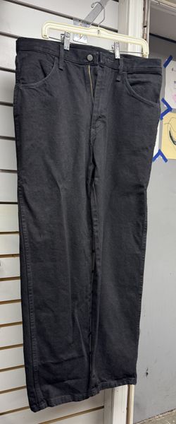 Rustler Regular Fit Jeans 34x30 Black