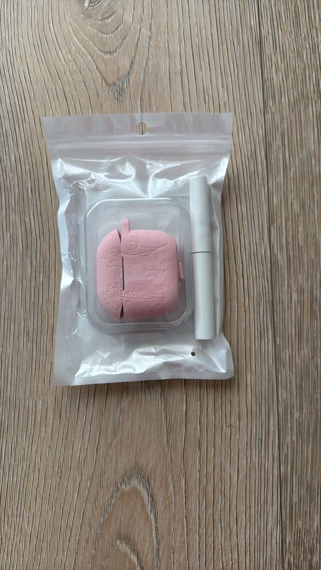 Pink AirPod 4 Silicone Case Cover