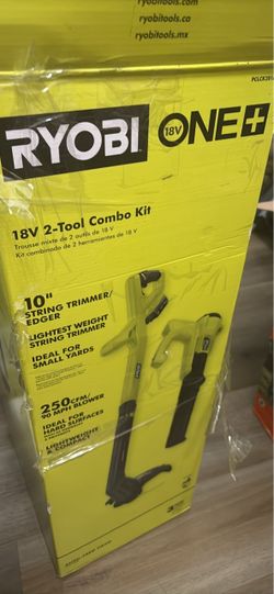 Ryobi 18v 2-tool combo kit/kit combinado de 2 herramientas de 18v