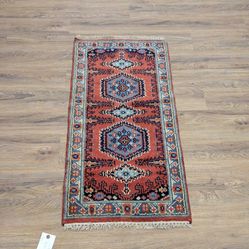 2x4 Handmade Wool Rug 