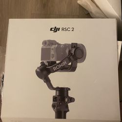 DJI RSC Ronin Gimbal For Photo Camera With Case - Like New !