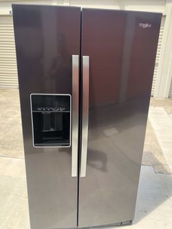 Whirlpool stainless steel refrigerator