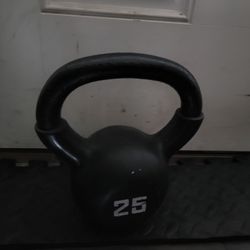 25lbs kettlebell weight