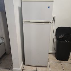 White fridge