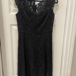 Black Lace Dress 