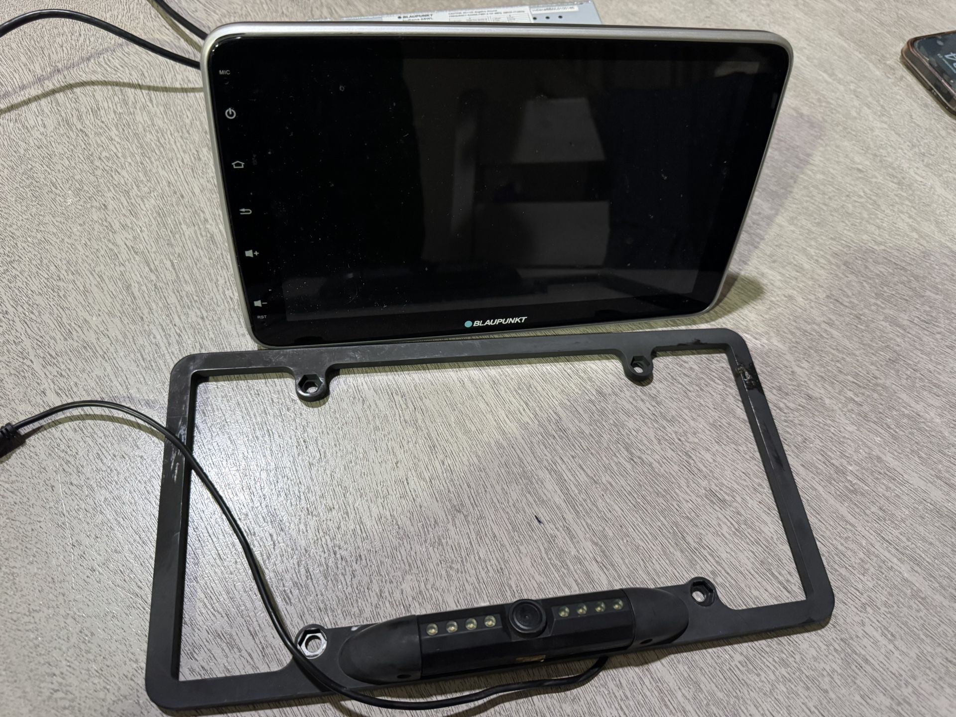 Blaupankt Bluetooth Car Stereo With Backup