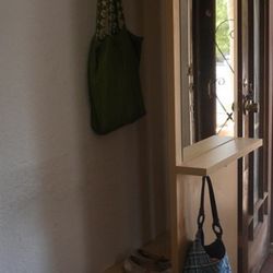 IKEA Stark Hallway Entryway Coat Rack Mirror