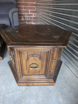 Coffee table with matching side table