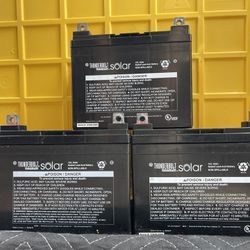 12V SLA Batteries For Solar Setups Or Vehicles $10/each