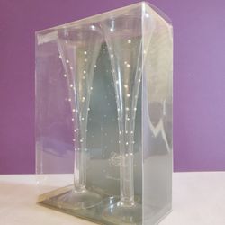 WEDDING TOASTING GLASSES