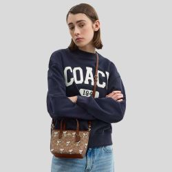 Coach x Peanuts Mini City Tote Bag