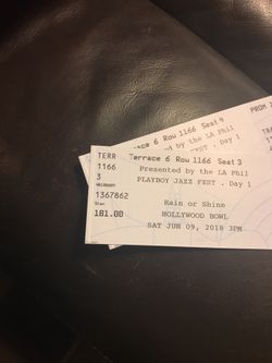 Playboy Jazz Festival Tickets
