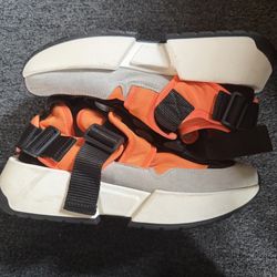 MM6 Maison Margiela Nylon Colorblock Pattern Sneakers