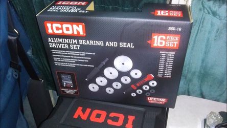 Icon aluminum bearing and seal driver set