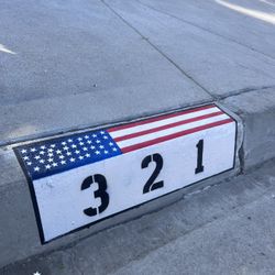 Curb painting