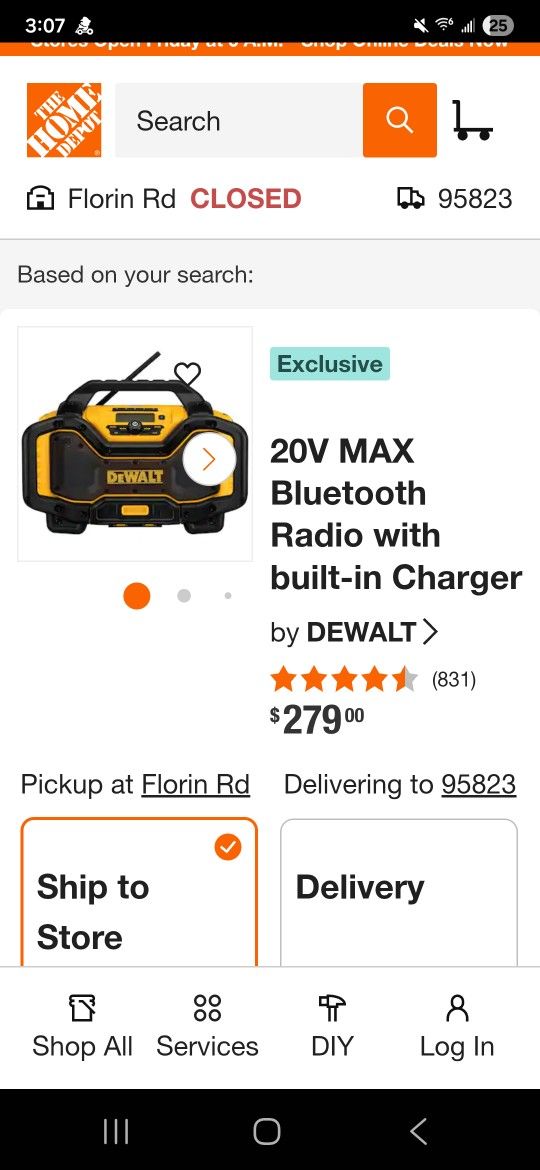 Dewalt Bluetooth Speaker