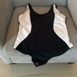 Beautiful Women’s Black And White Bathing Suit very