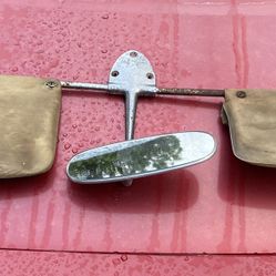 Vintage Rear View Mirror 