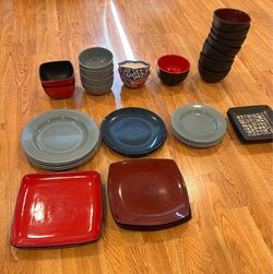Various Plates and Bowls