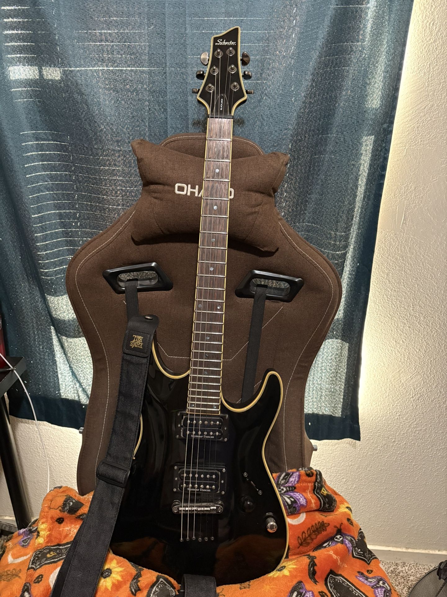 2004 Schecter C-1 Blackjack Seymour Duncans