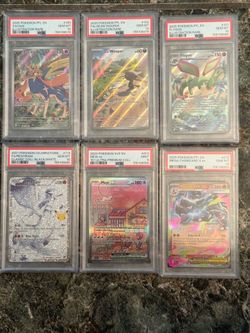 Pokemon PSA cards