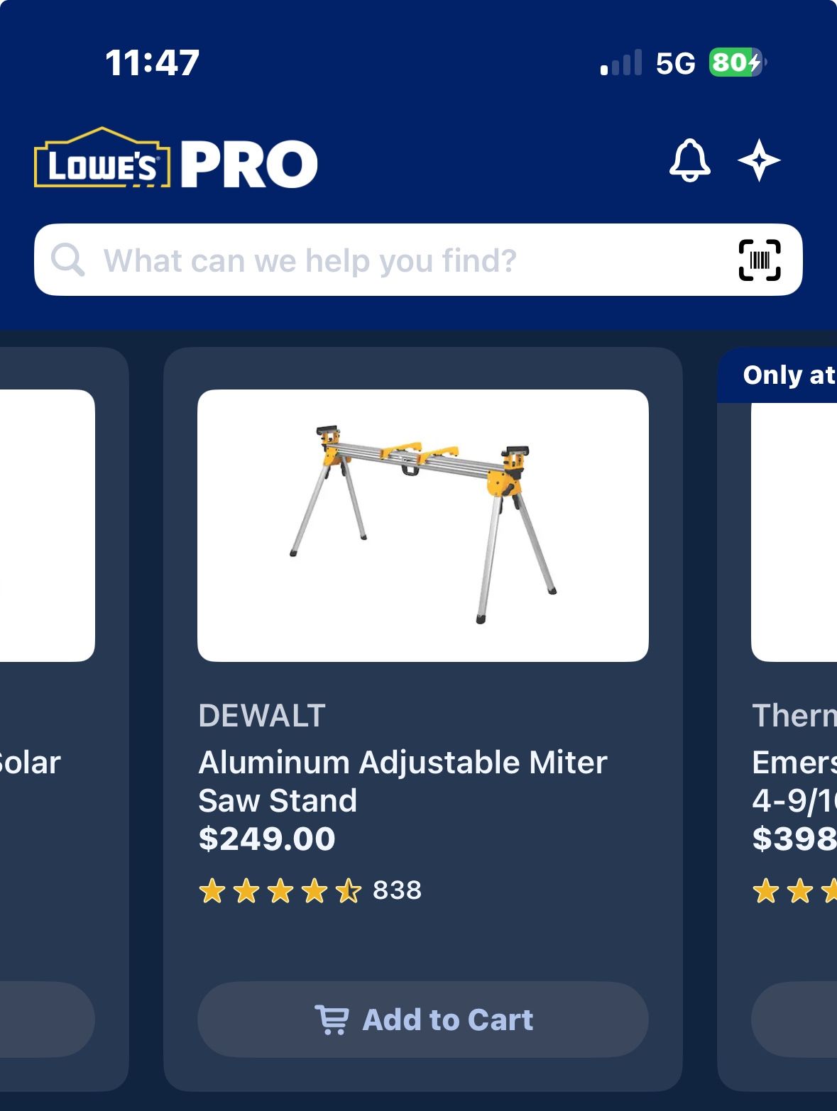 Dewalt -brand New -Mitre Saw Stand