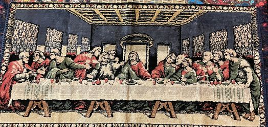 Vintage Last Supper Tapestry