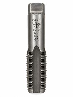 GARD USA 1/2-8 NC H2 HSS Hand Tap Machinist Threading Tool
