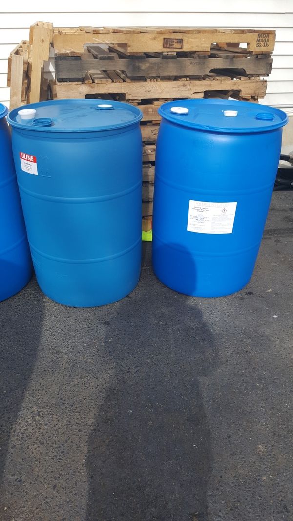 Plastic 55 gallon drum for Sale in Jackson, NJ OfferUp