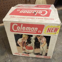 1960’s Classic Coleman Water jug