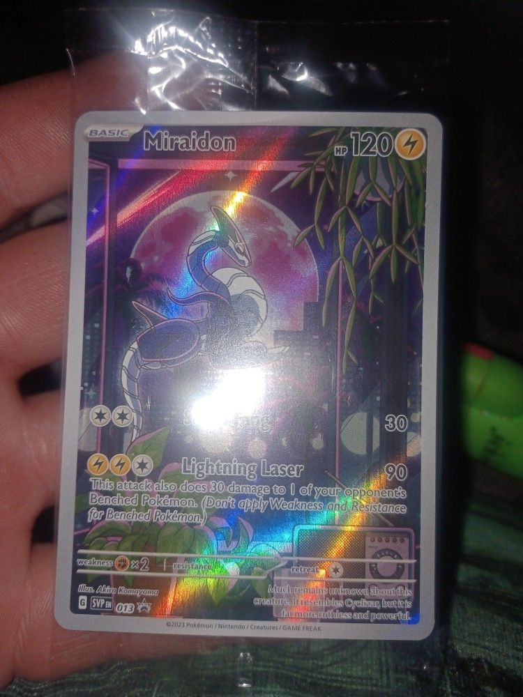 Miraidon promo card for Sale in Marysville, WA OfferUp