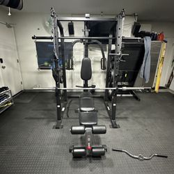 Smith Machine With All the Extras 