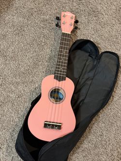 Pink Hula Beach Ukulele- New