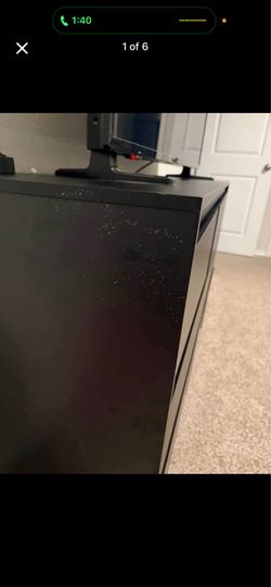 Black dresser