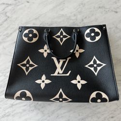 Louis Vuitton GM Monogram On The Go Tote Bicolor