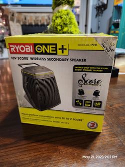 Ryobi Wireless Speaker 18v