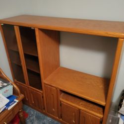 Oak Entertainment Center